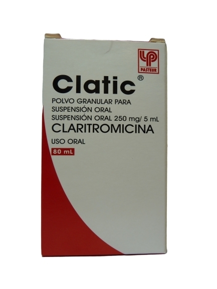 CLATIC 250mg/5ml S.O.X80ML