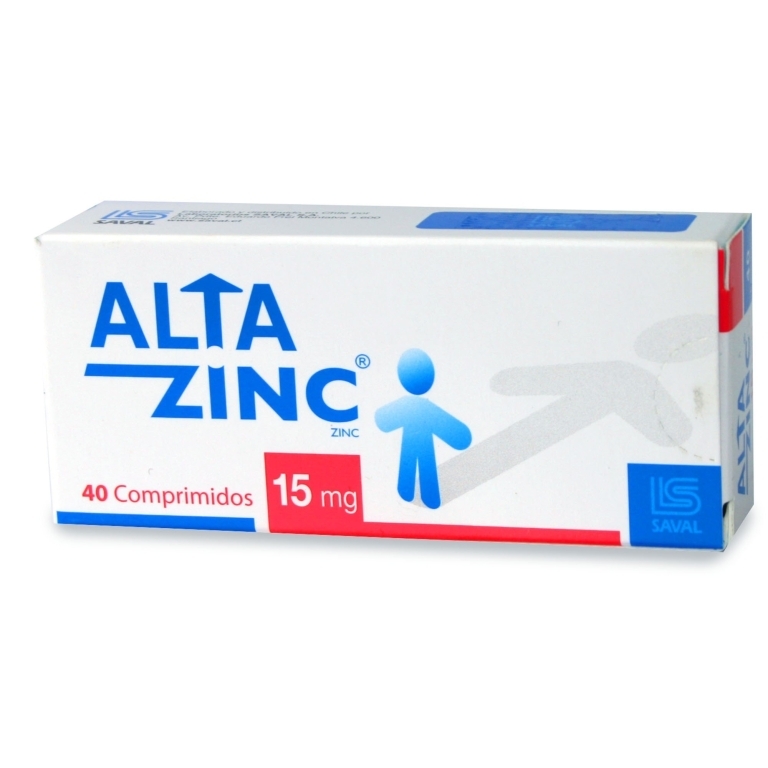 ALTAZINC 15 MG X 40 COM