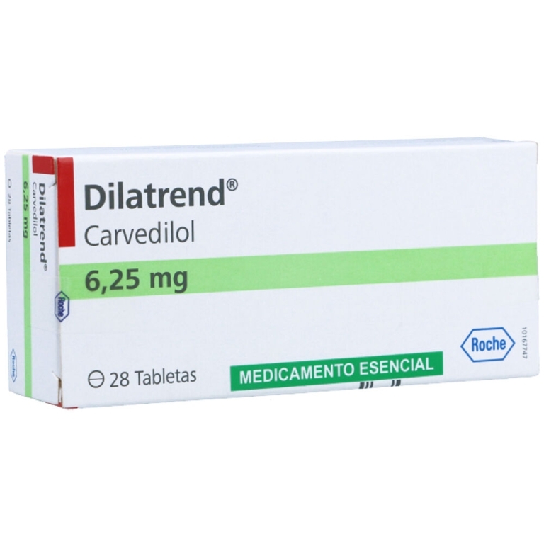 DILATREND 6.25MG X 28 COM.