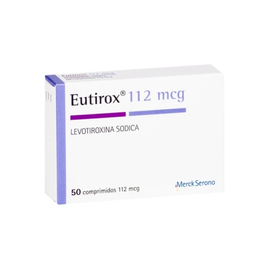 EUTIROX (R) 112mcg X50COM.