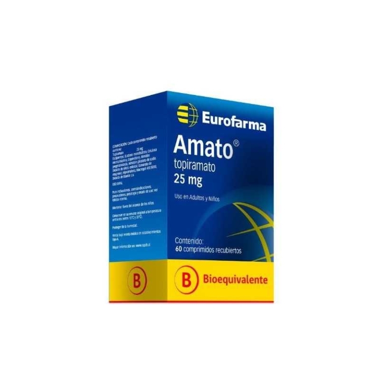 AMATO 25mg X 60 COM