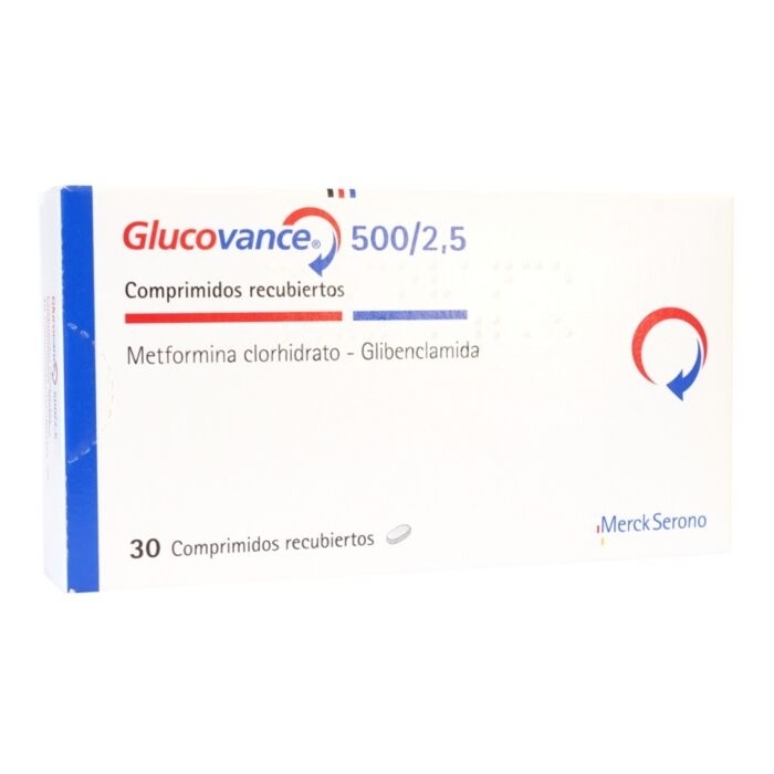 GLUCOVANCE COM500/2,5M.30