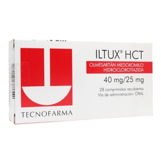 ILTUX HCT COM 40/25MG X 28