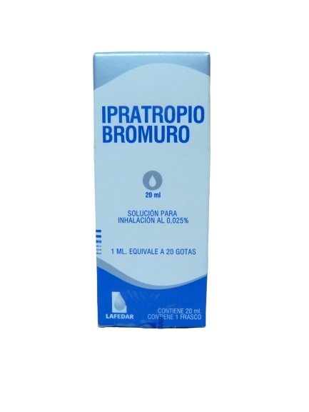 BROMURO IPRATROPIO 0.25mg/ml SOL.X20ML