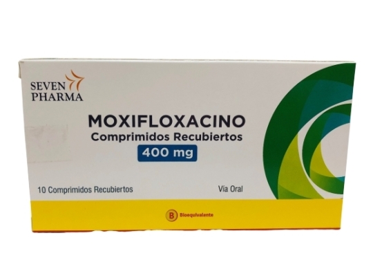 MOXIFLOXACINO 400mg X10COM.REC.