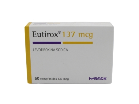 EUTIROX (R) 137mcg X50COM.