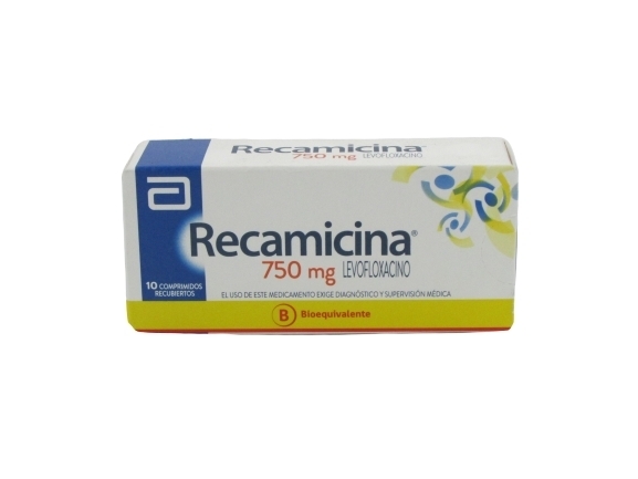 RECAMICINA 750 MG X 10 COMPRIMIDOS