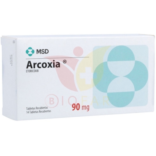 ARCOXIA 90mg X 14 COM.REC.