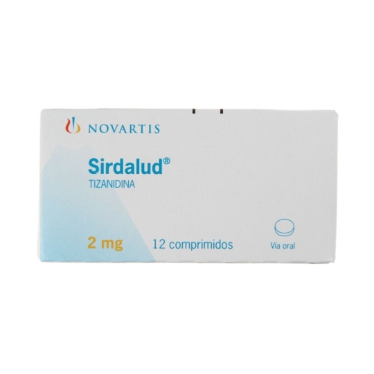 SIRDALUD 2MG X 12 COM