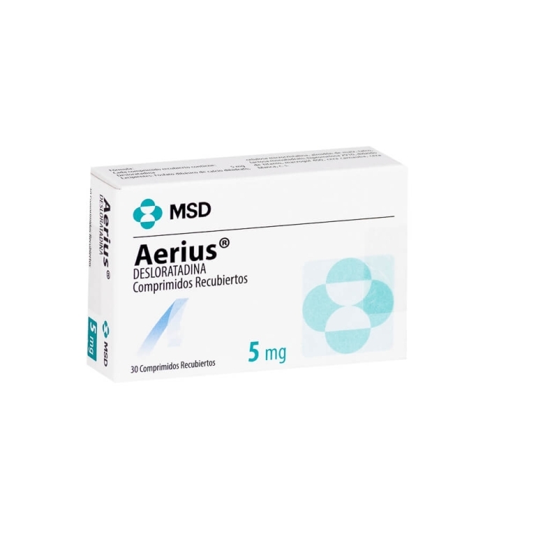 AERIUS 5MG X 30 COMP