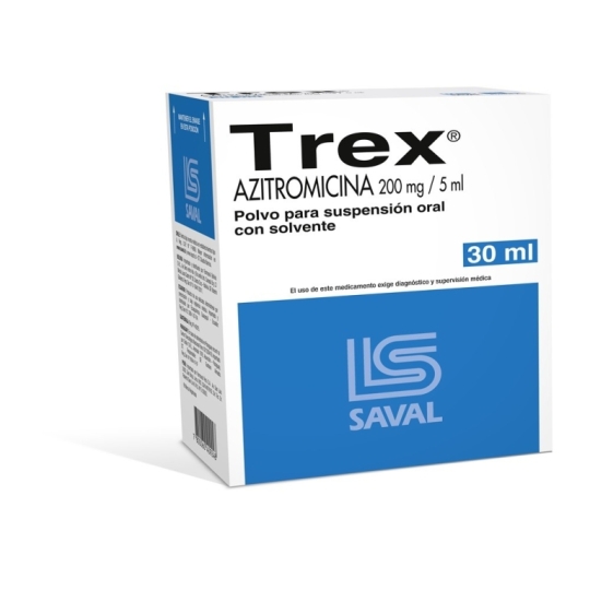 TREX SUSP ORAL 200MG/5ML X 30 ML