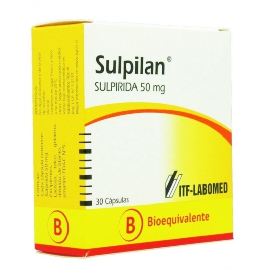 SULPILAN 50mg X30CAP.