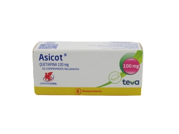 ASICOT 100mg X 30COM REC