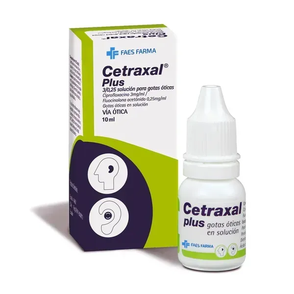 CETRAXAL PLUS OTICO GTS X 10 ML