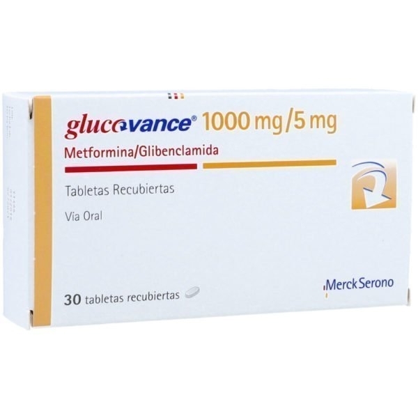 GLUCOVANCE COM1000/5M.30