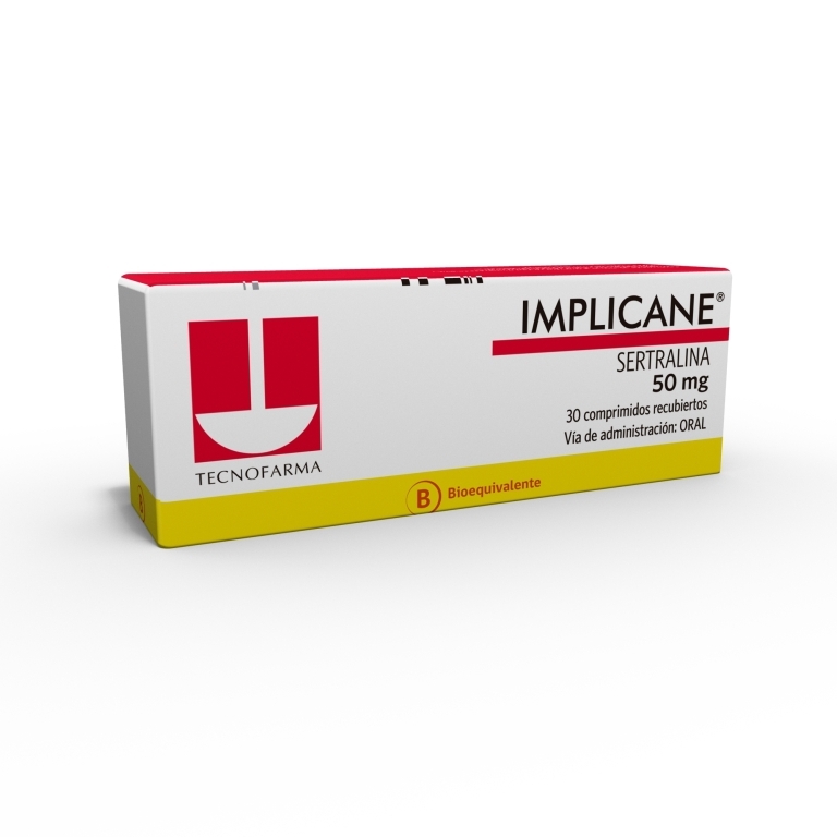 IMPLICANE 50MG X 30 COM REC