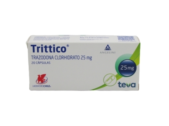 TRITTICO CAP. 25MG.20