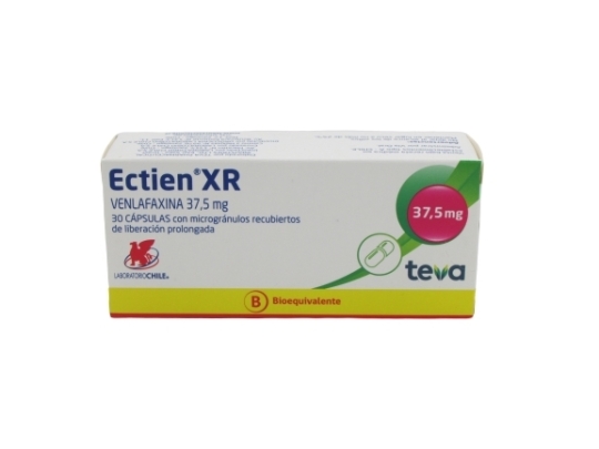 ECTIEN XR 37,5 mg X 30 CAP