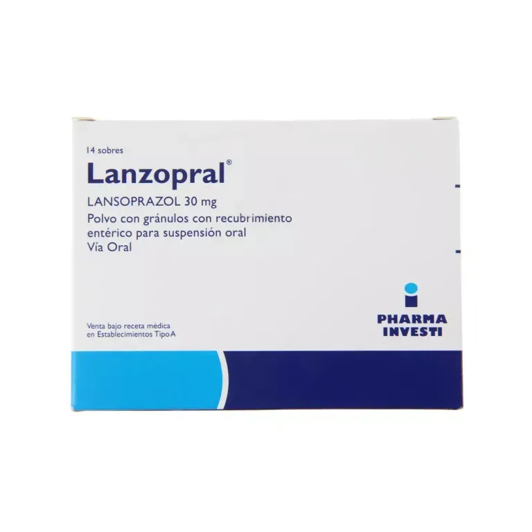 LANZOPRAL 30 MG x 14 SOBRES