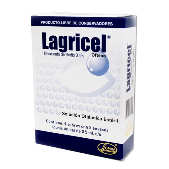 LAGRICEL SOL.OFT 0,4% X 20 DOSIS