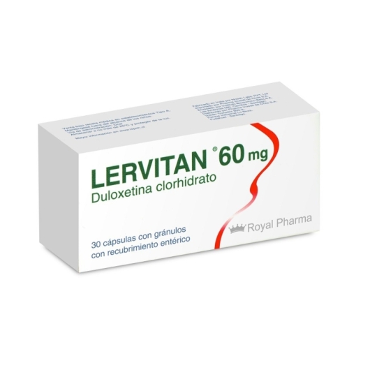 LERVITAN   60mg X 30 COM REC