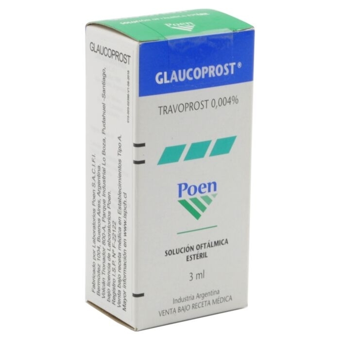 GLAUCOPROST SOL OFT 0,004% X 3 ML