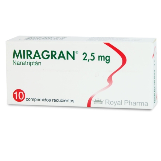 MIRAGRAN  2.5mg X10COM.