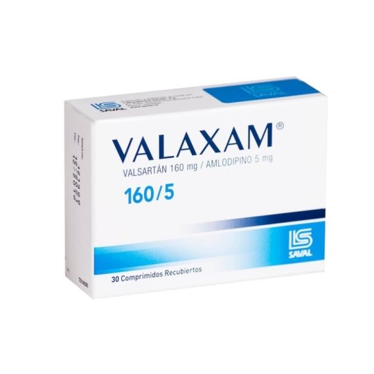 VALAXAM  160mg/5MG  X30COM REC.