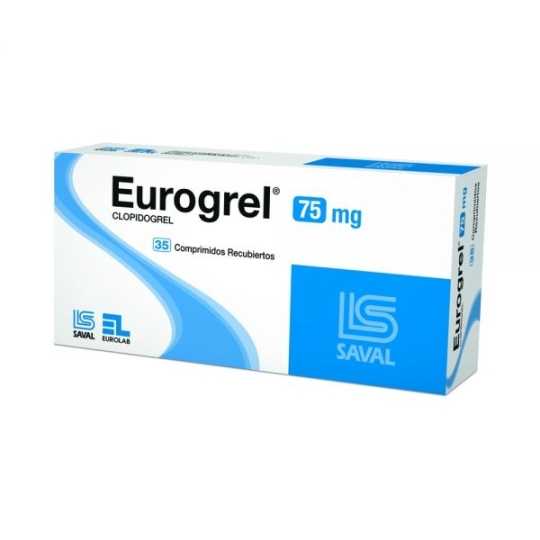 EUROGREL 75 MG X 35 COM REC