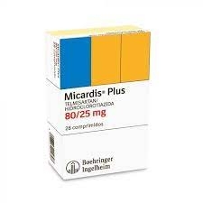 MICARDIS PLUS 80/25 MG  X 28 COMPRIMIDOS