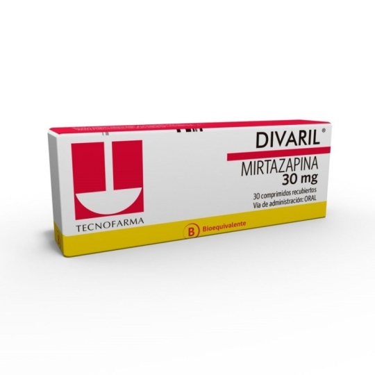 DIVARIL 30MG X 30 COM