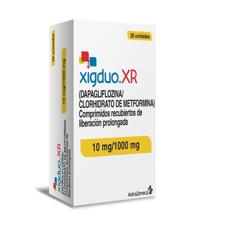 XIGDUO XR 10/1000mg X28 COM PROL