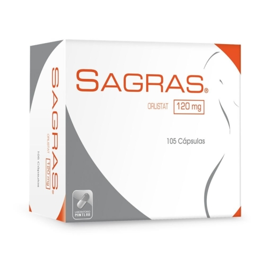 SAGRAS 120 MG X 105 CAP