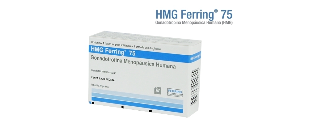 Hmg Ferring Inyectable 75 UI X 1Fco. Ampolla +solv.