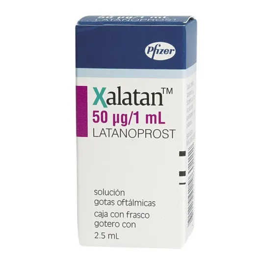 XALATAN SOL OFT 50MCG/ML X 2,5 ML