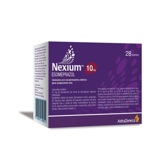 Nexium 10 mg 28 Sobres