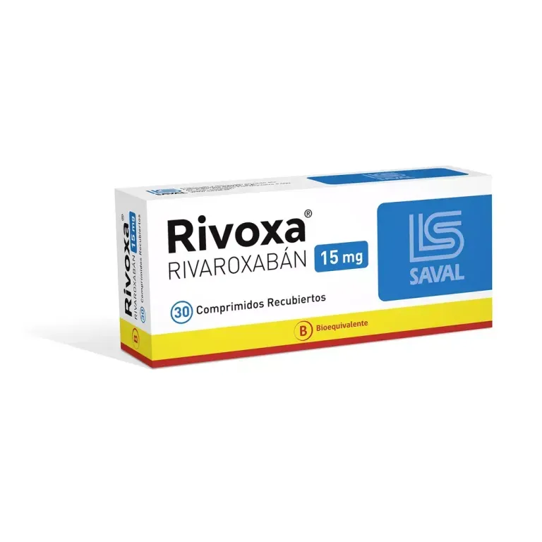 RIVOXA 15 MG X 30 COMP