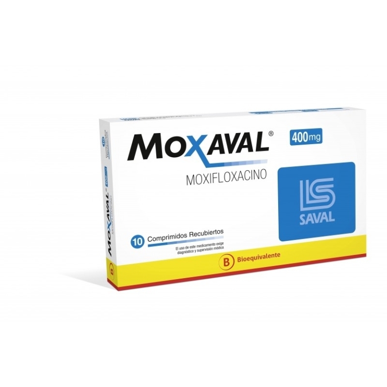 MOXAVAL 400MG X 10 COM REC