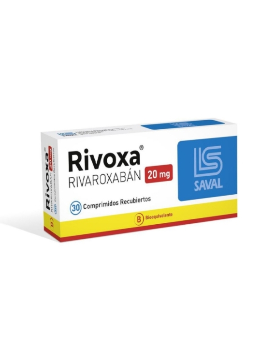 RIVOXA 20 MG X 30 COMP