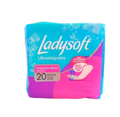 LADYSOFT PROTECTOR DIARIO TELA SUAVE ULTRA DELG