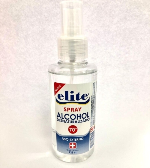 ALCOHOL SPRAY 70% X 125 ML ELITE