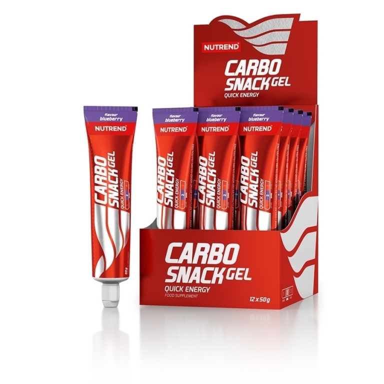 CARBO SNACK ENERGY GEL TURBO BLUEBERRY X 50 GR