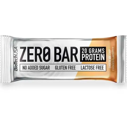 ZERO BAR CHOCOLATE CHIP BARRA X 20 GR