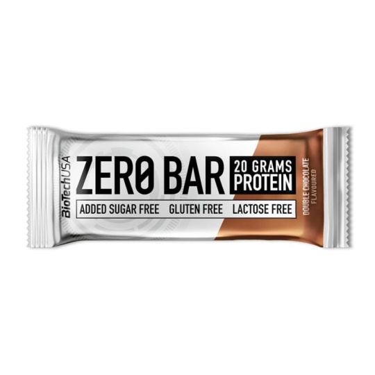 ZERO BAR DOUBLE CHOCOLATE  BARRA X 20 GR