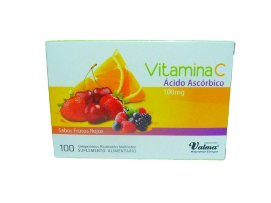 VITAMINA C 100 mg X 100COM