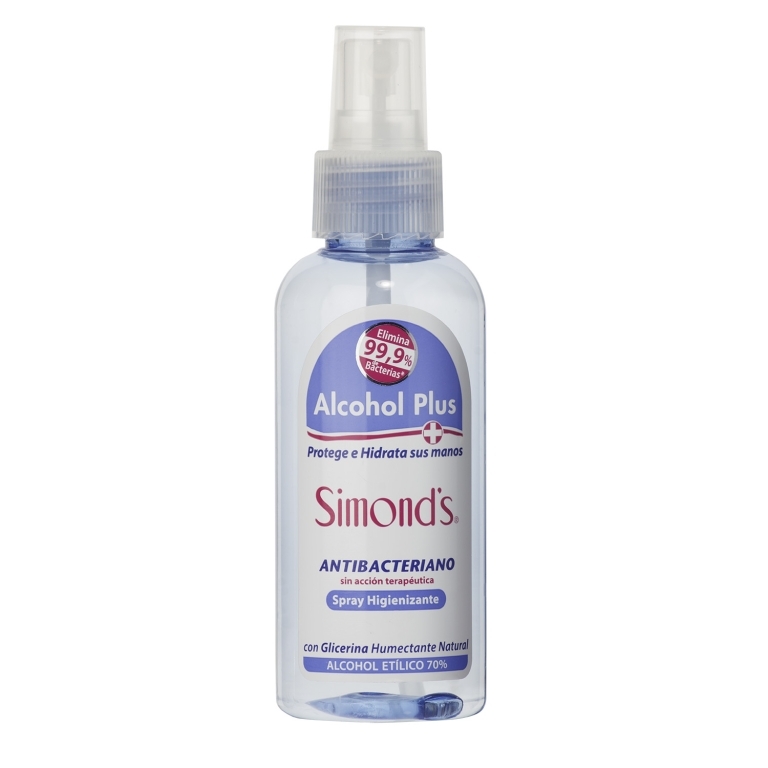 SIMONDS ALCOHOL PLUS HIDRATANTE X 70ML