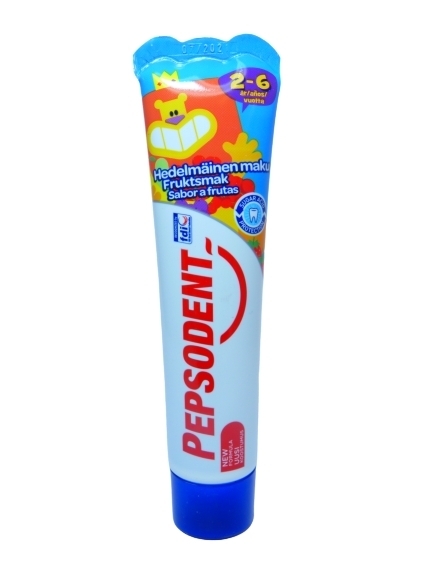 PEPSODENT CREMA DENTAL NIÑOS 2-6 AÑOS FRUTA 50ML