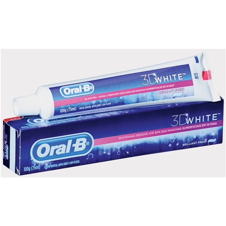 ORAL-B 3D WHITE CREMA DENTAL 100 GRS