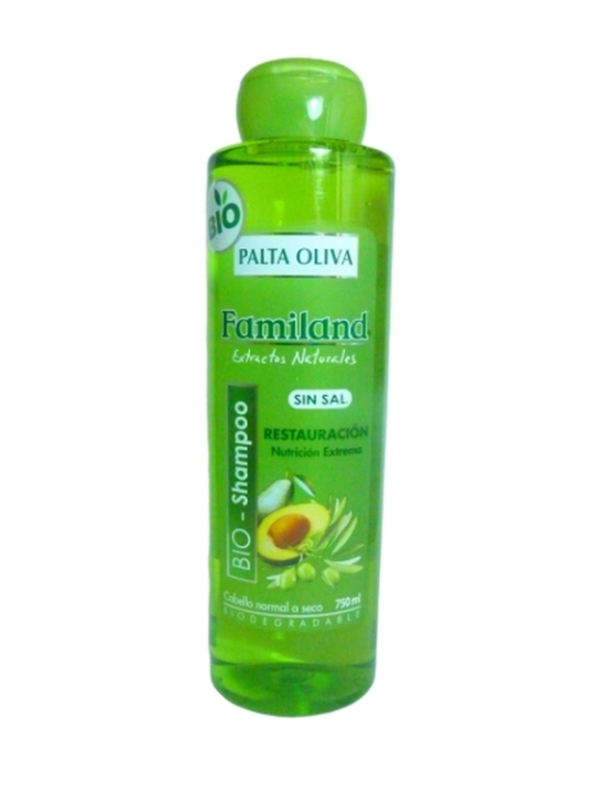 FAMILAND SH. PALTA OLIVO S/SAL X750ML