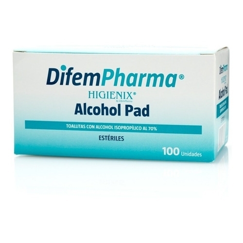 HIGIENEX ALCOHOL PAD X 100 U